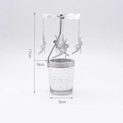 Rotating Scented Candle Holder
