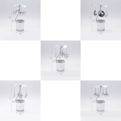 Rotating Scented Candle Holder