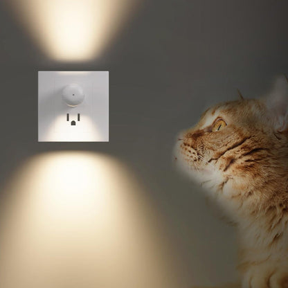 Smart LED Wall Night Light with Auto Dimmer