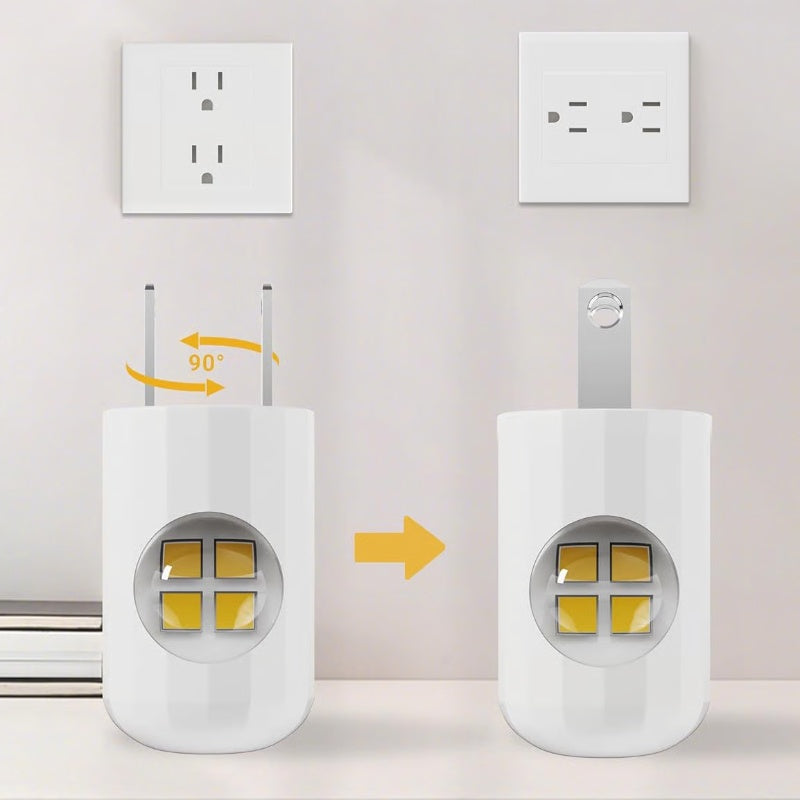 Smart LED Wall Night Light with Auto Dimmer