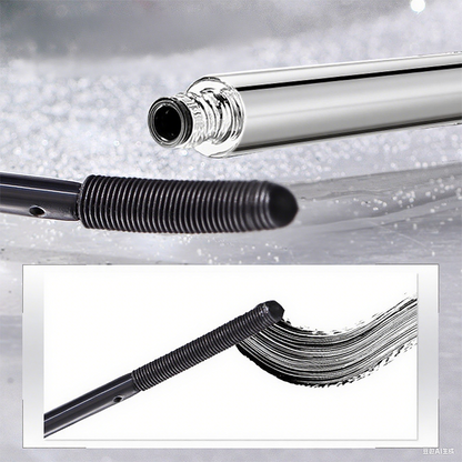 💄 BUY 1 GET 1 FREE! ✨ Waterproof Fiber Mascara - Intense Length & Curl with Enriched Fibers for Clump-Free Volume All Day 🌟👁️