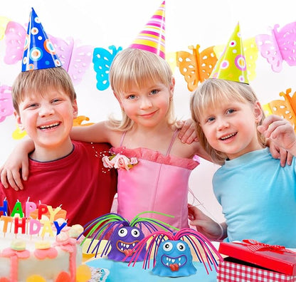 👾Hair Pulling Monster Stress Relief Toy - Stretchy Sensory Fidget Tool for Anxiety & Focus, Safe for Kids/Adults 🎯✨