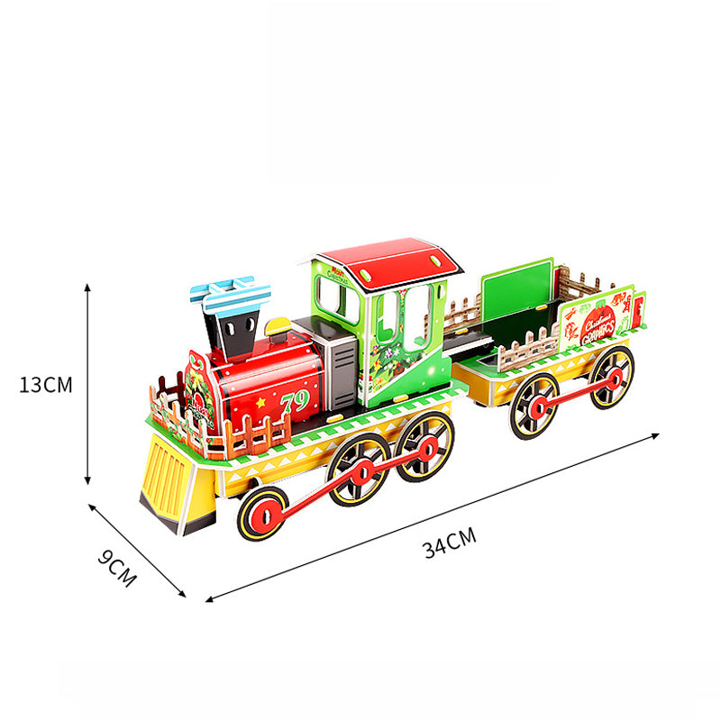 🎅Christmas gifts🎁3D DIY Christmas Puzzle Kit