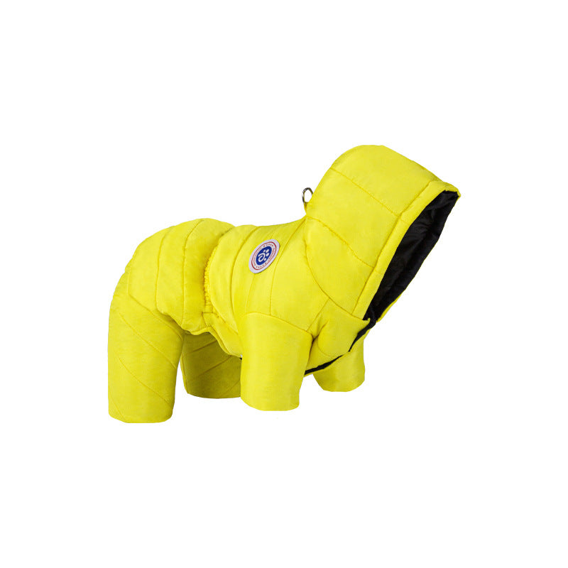 🐶 Cozy Dog Winter Suit | Full-Body Fleece Warmth, Easy Back Zipper & Non-Slip Grips