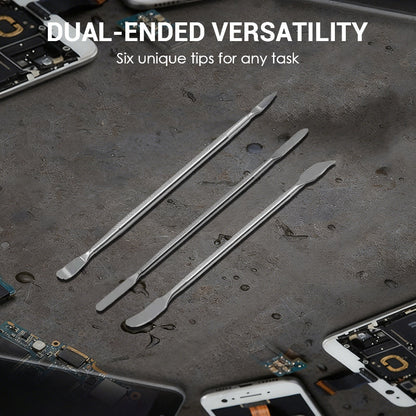🛠️ 3-in-1 Electronics Opening Kit – Pry Tools, Spudgers & Precision Screwdrivers for Phones & Laptops 📦✨