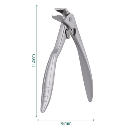 🔥Curved Stainless Steel Nail Clippers – Ergonomic and easy for seniors to use
