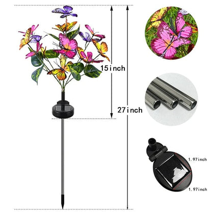 🦋Waterproof Solar Outdoor Butterfly Lights💐
