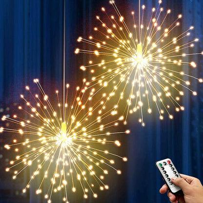 🔥Solar Firework String Lights for Yard & Parties