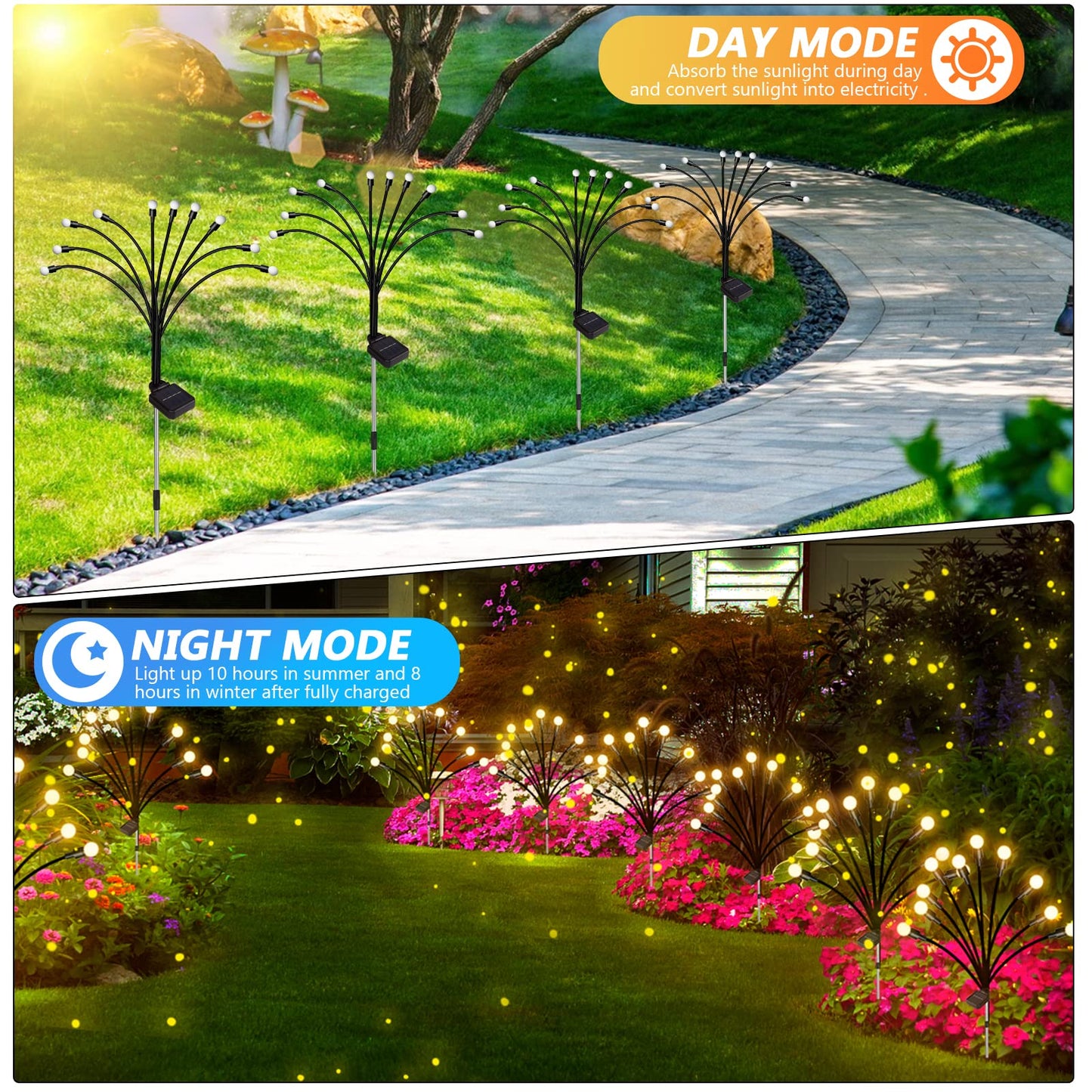 🌟Solar Powered Firefly Light
