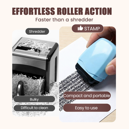 Privacy Protection Roller Stamp