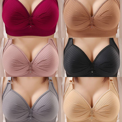 Great Gift! 2023 Plus Size Comfortable Underwear Bra