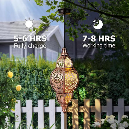 Hanging Solar Lantern Outdoor Decoration