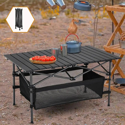 🌄New arrival🏕️ Portable Camping Table – Folding, Carbon Steel, Quick Setup🪑