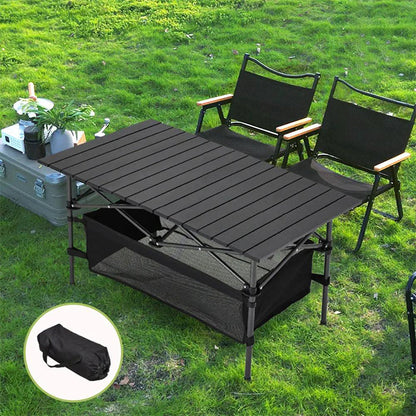 🌄New arrival🏕️ Portable Camping Table – Folding, Carbon Steel, Quick Setup🪑