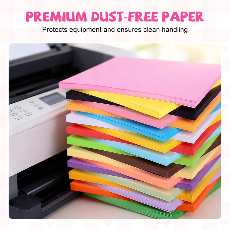 Colorful A4 Copy Paper Set for Crafts