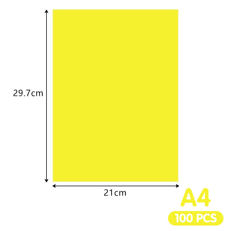 Colorful A4 Copy Paper Set for Crafts