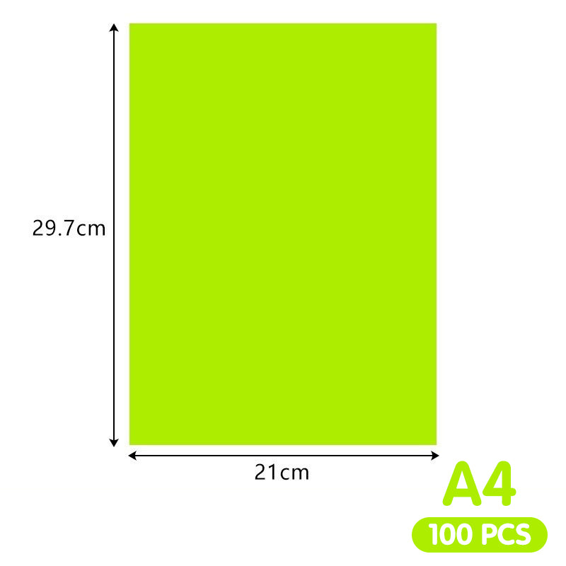 Colorful A4 Copy Paper Set for Crafts