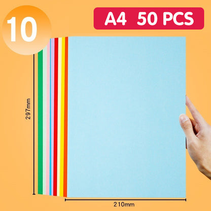 Colorful A4 Copy Paper Set for Crafts