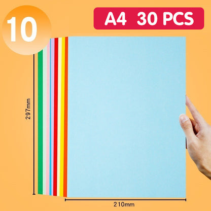 Colorful A4 Copy Paper Set for Crafts
