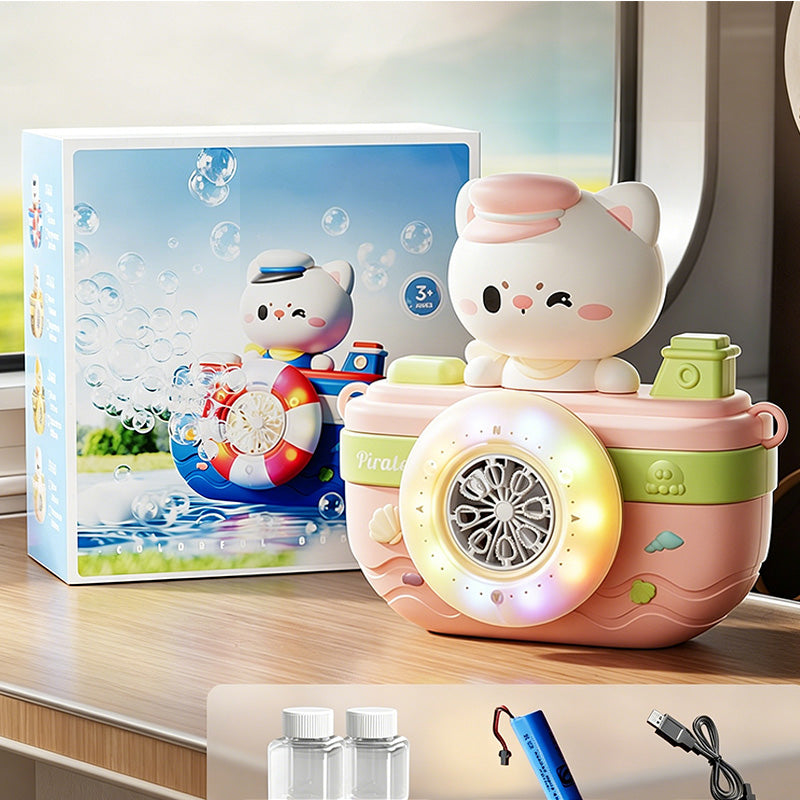Sailor Animal Boat Bubble Machine