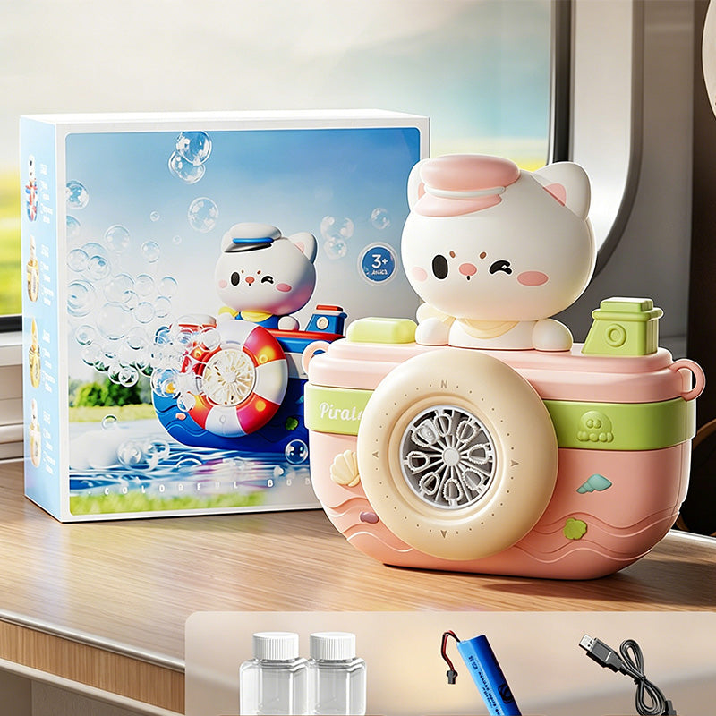 Sailor Animal Boat Bubble Machine
