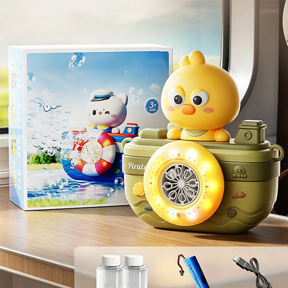 Sailor Animal Boat Bubble Machine