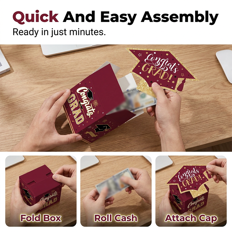 Graduation Money Pull-Out Gift Box
