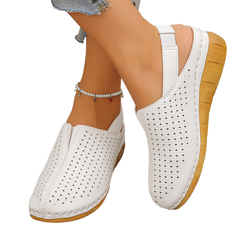 🏖️👡 Women’s Perforated Sandals – All-Day Comfort with a Chic Lift 💖