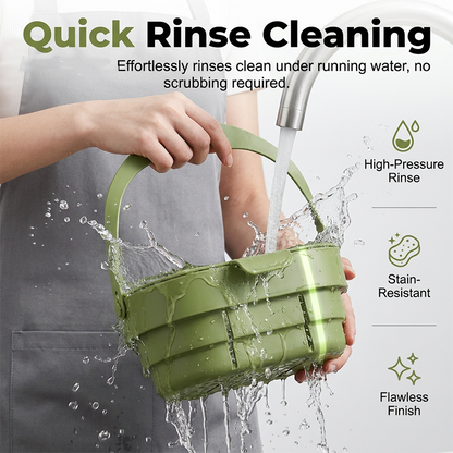 Collapsible Kitchen Sink Strainer Basket