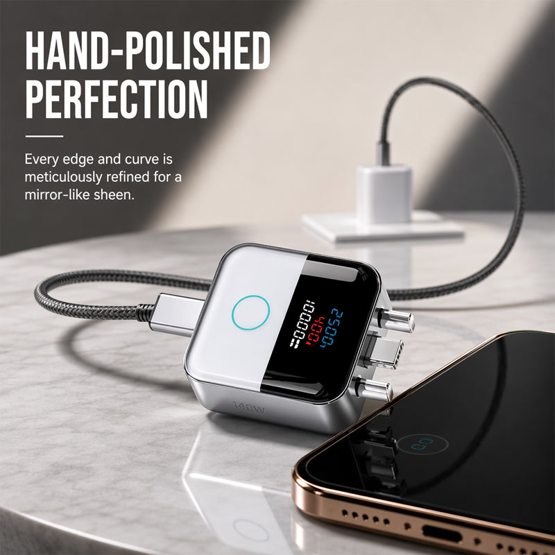 🔋⚡ Smart Charging Protector — 140W USB-C, Auto Disconnect