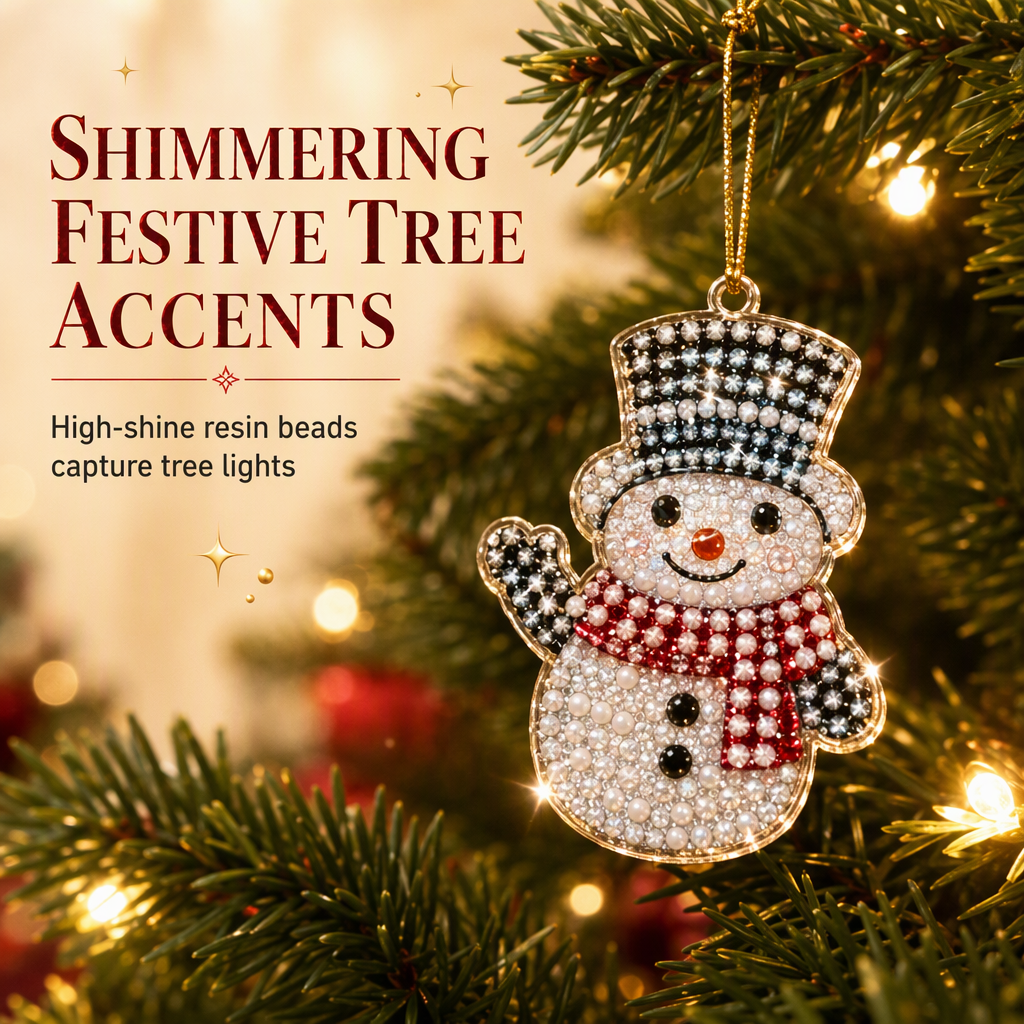 24-Day Christmas Countdown Ornament DIY Kit🎄🎅📅